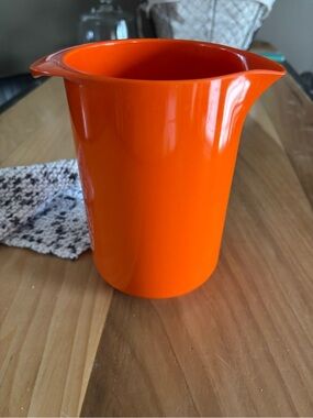 Orange Pouring Jug
